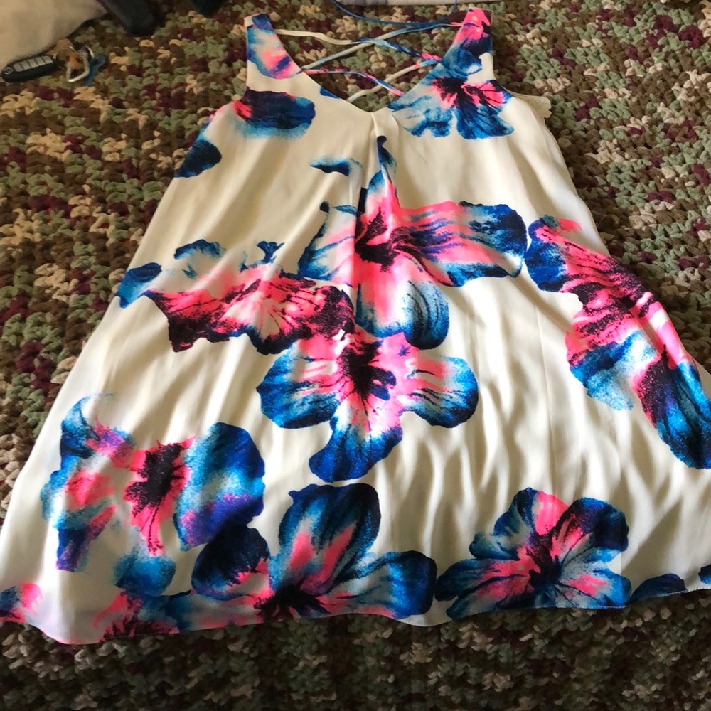 Cute Floral Loose Dress